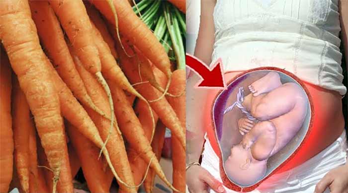 تغذیه بارداری هویج و زیبایی جنین دختر